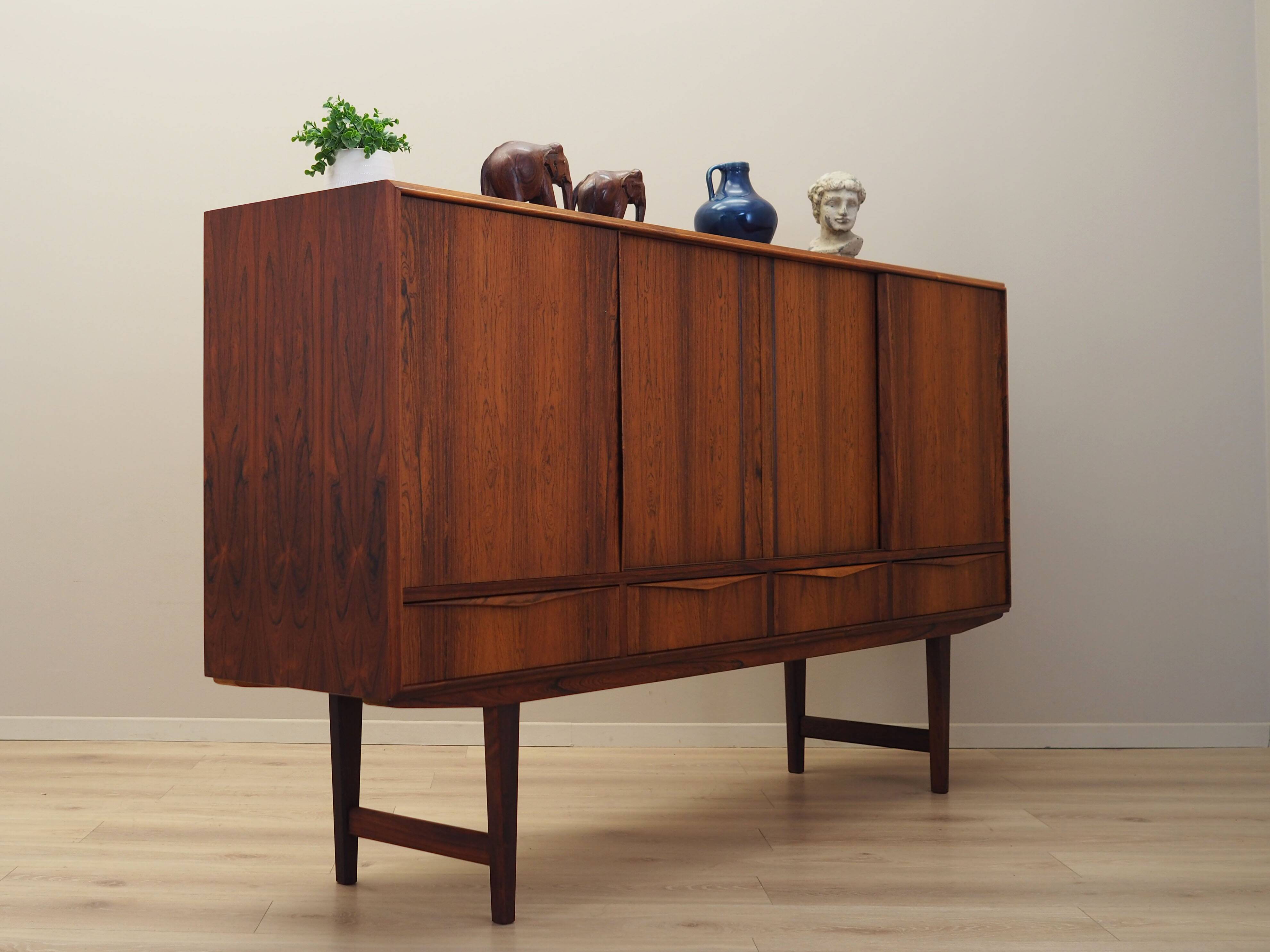 Rosewood highboard, Danish design, 1960s, designer: E.W. Bach
