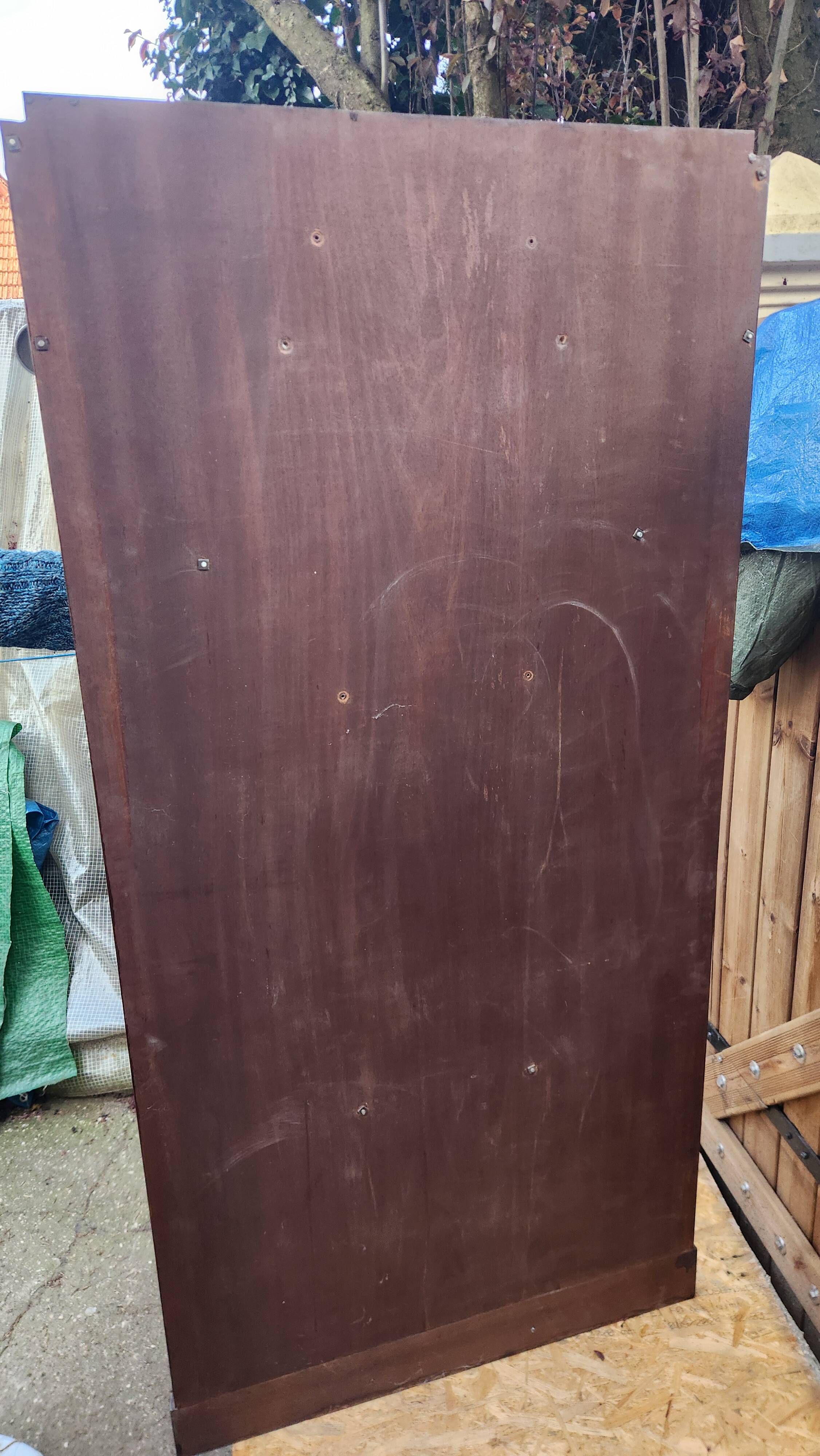 Art Deco wall coat rack wardrobe
