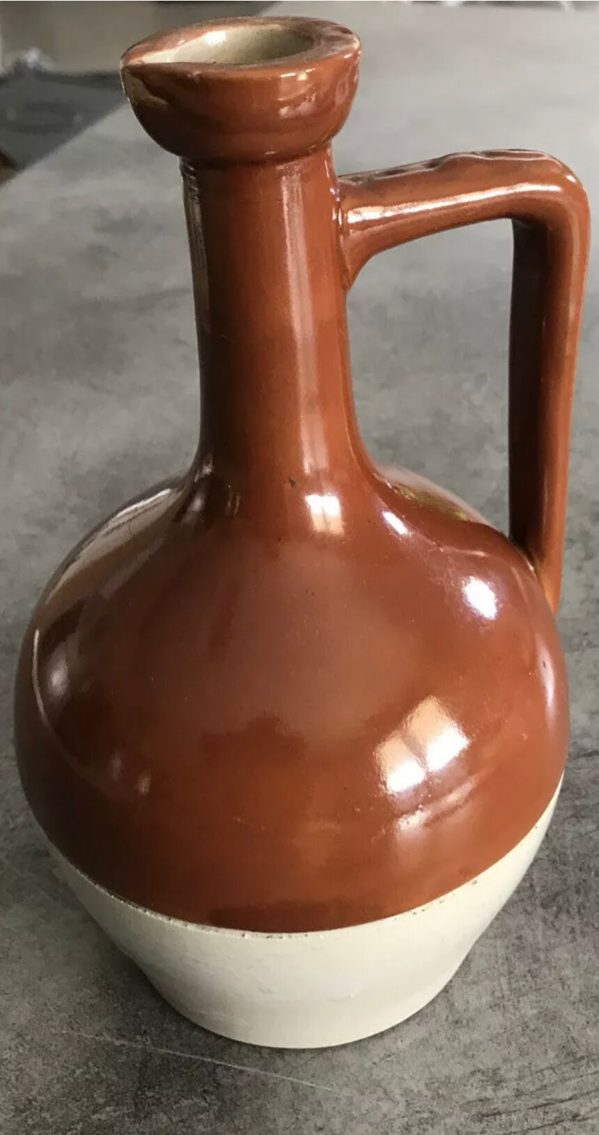 PITCHER BOTTLE BARDINET in Sandstone Distallator Bordeaux 50 cl BEIGE / BROWN