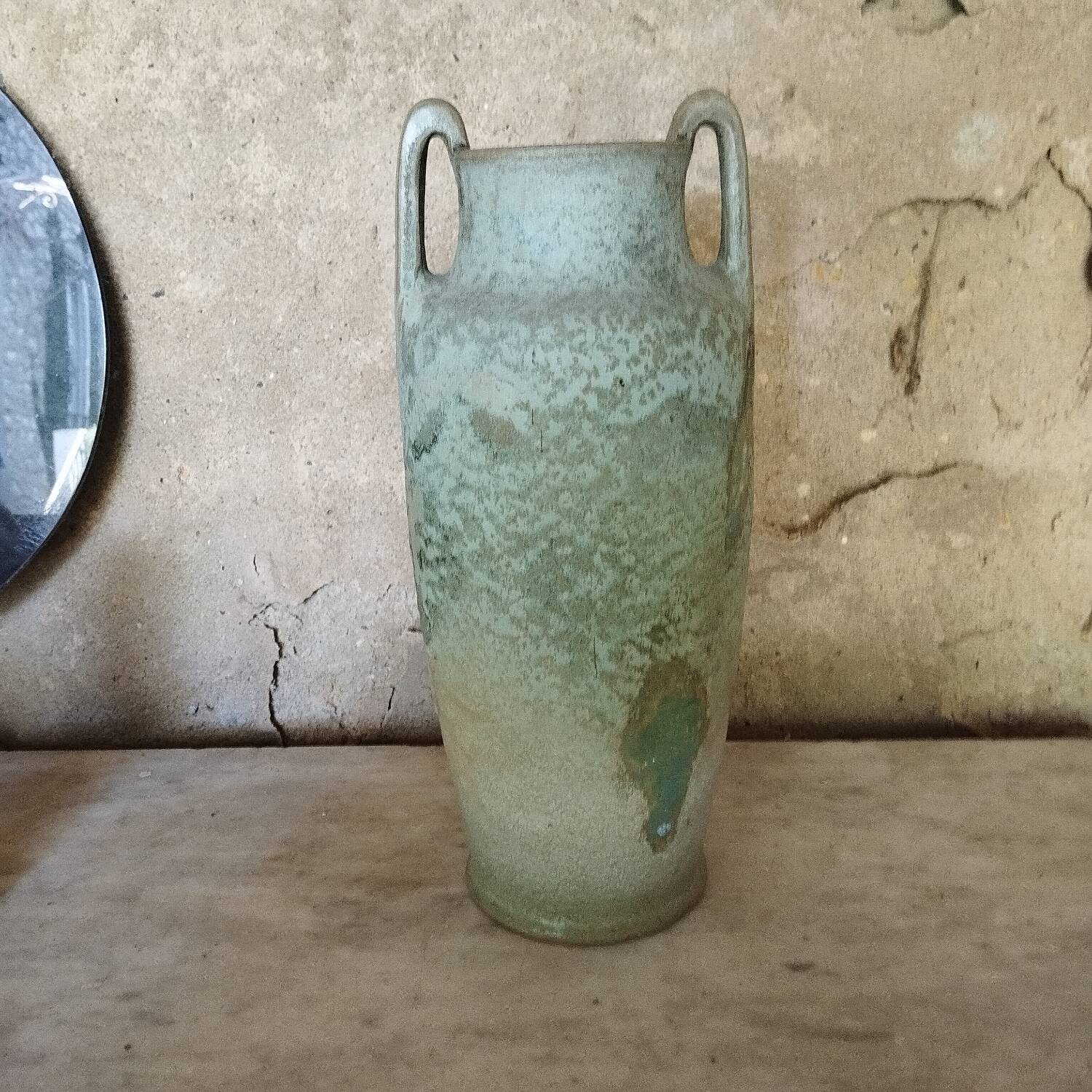 Marlotte art nouveau stoneware vase