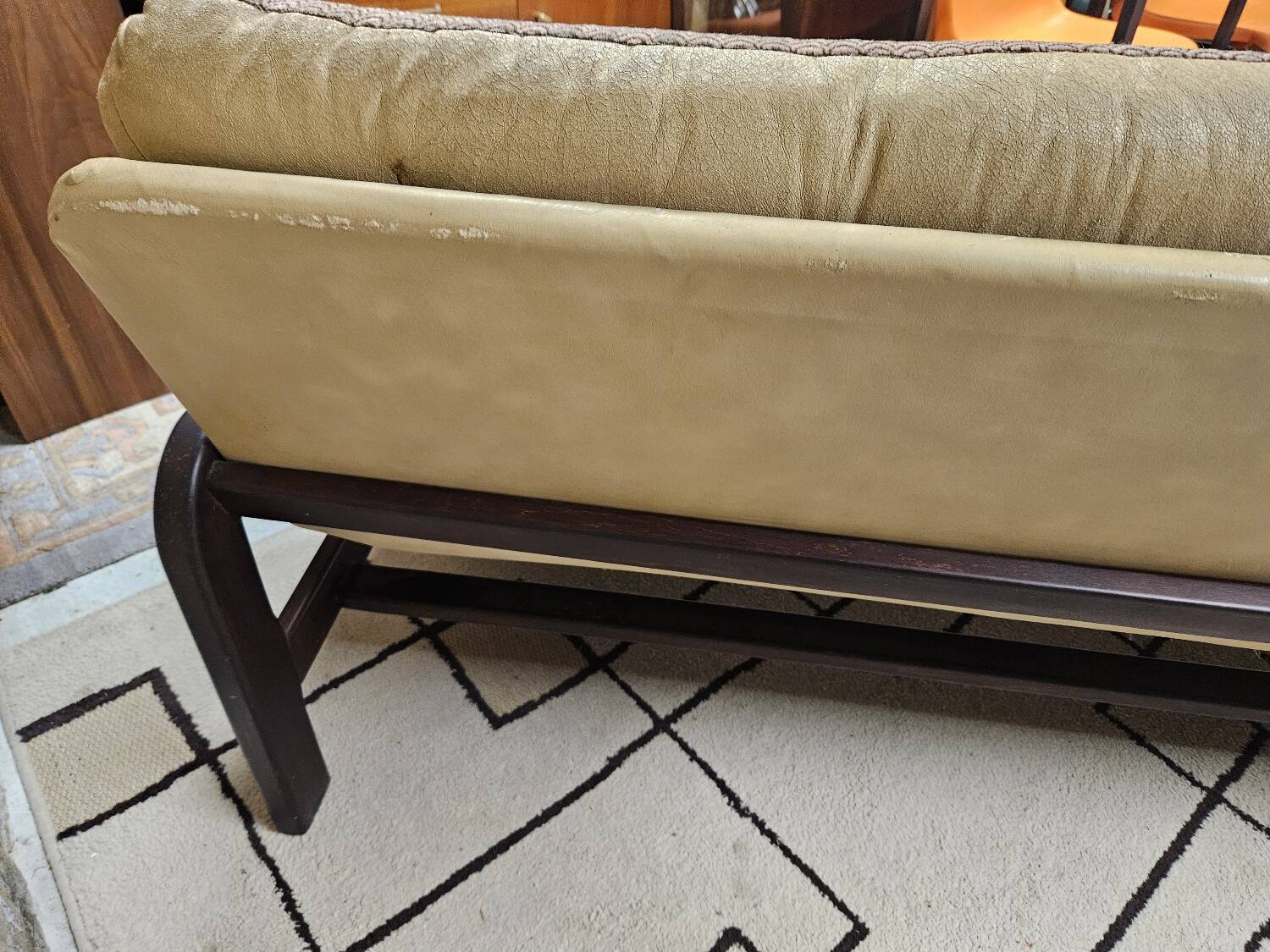 Vintage teak sofa