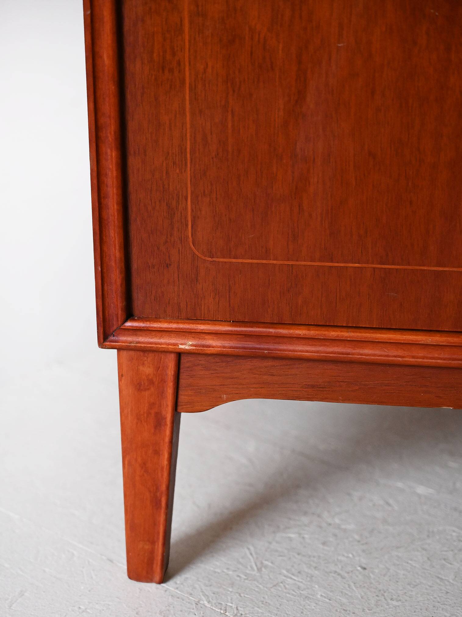 Swedish bookcase with lockable doors