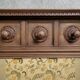 Very important Renaissance style coat rack in walnut circa 1880