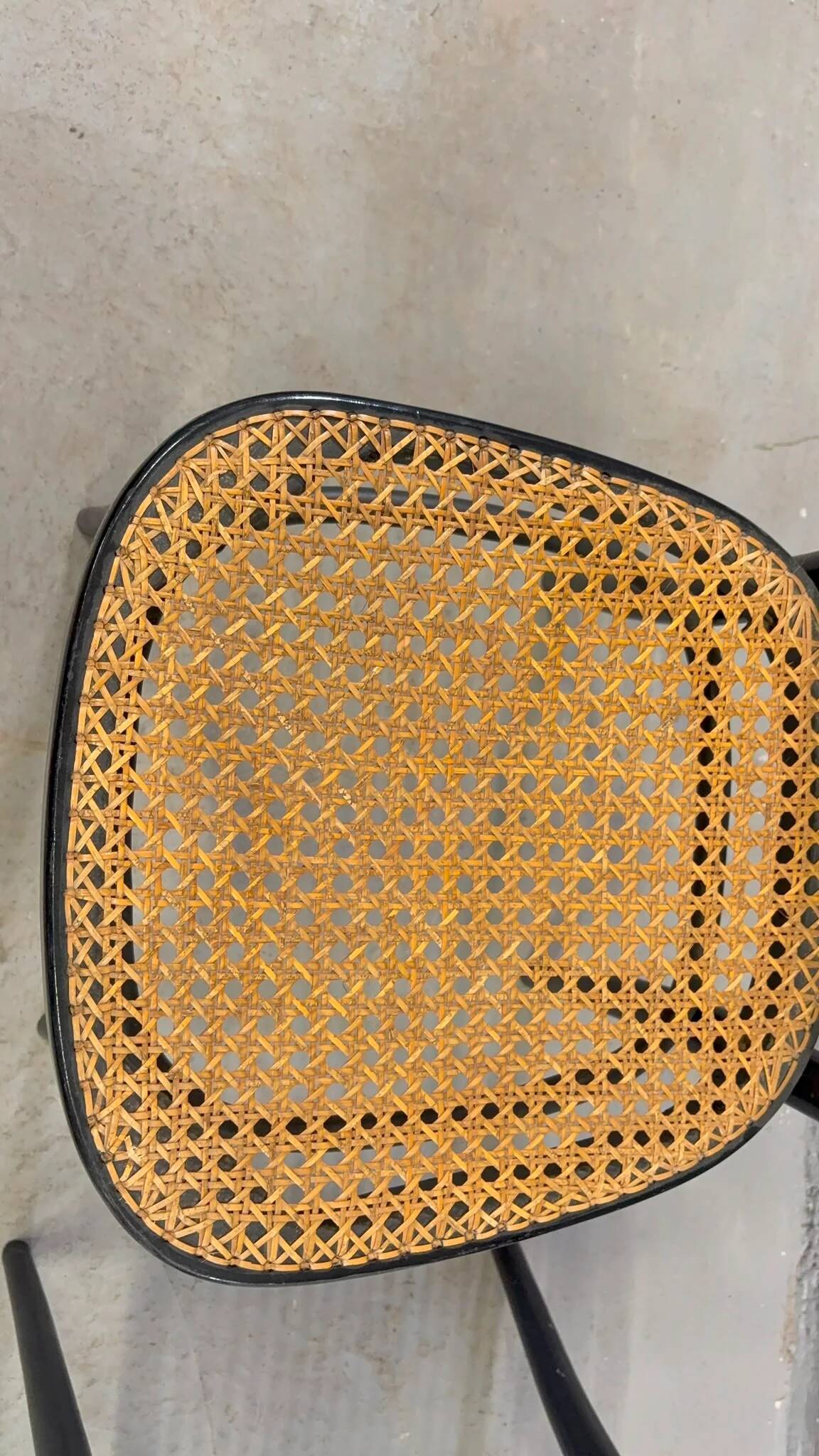 Pair of bentwood chairs, Vienna straw seats, 1960s, Poland