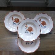 4 vintage deep plates from Digoin Sarreguemines 200894