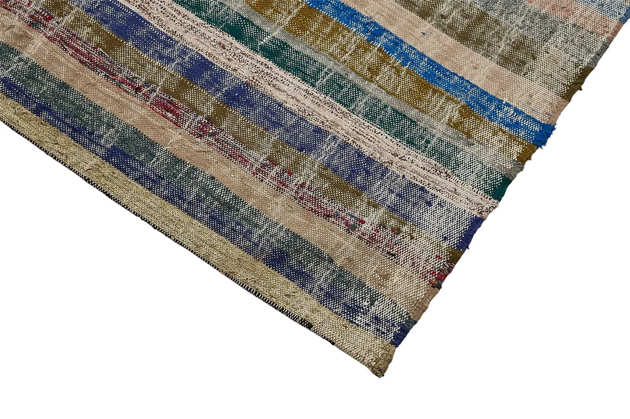 Turkish Handwoven Flatweave Chaput Kilim 183 cm x 284 cm