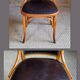 Baumann office chair, Pegamoïd upholstery