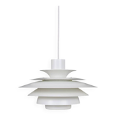 Jeka "Verona" multilayer pendant lamp / Danish modern design / Kurt Wiborg / 1980s