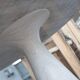 Angelo Mangiarotti M1 dining table Travertine marble 130cm