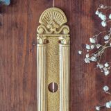 Bronze escutcheon plate