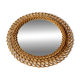 Wicker wall mirror - Vintage