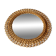 Wicker wall mirror - Vintage