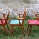 Fauteuils bridge années 60