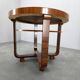 Art Deco Walnut Veneer Coffee Table, Czechoslovakia, 1930s
