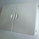Pharmacy Cabinet Vintage Storage, Italy, 60s, White Melamine