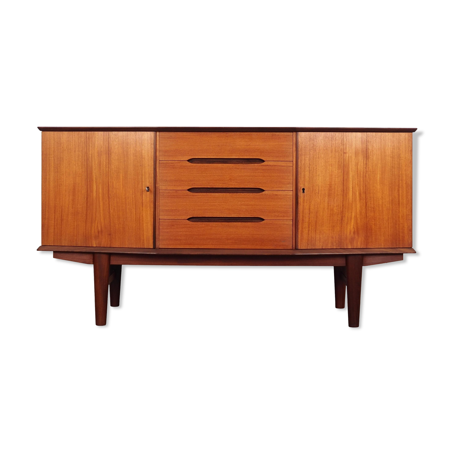 Teak sideboard, Danish design, 1970s, production: Denmark