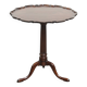 Table à vin anglaise antique du XIXe siècle avec plateau monobloc