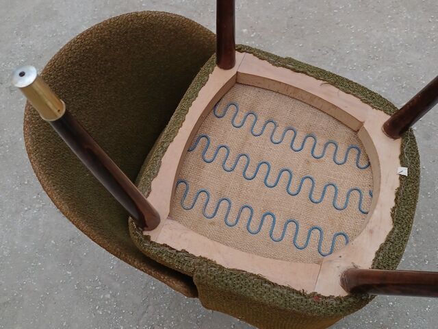 Paire de fauteuils cocktail vintage, 1950