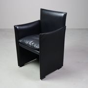 Set of six  Break 401 armchairs by Mario Bellini for Cassina