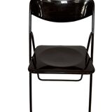 Vintage Ted Folding chairs Niels Gammelgaard for Ikea - Set of four - in Dark Brown