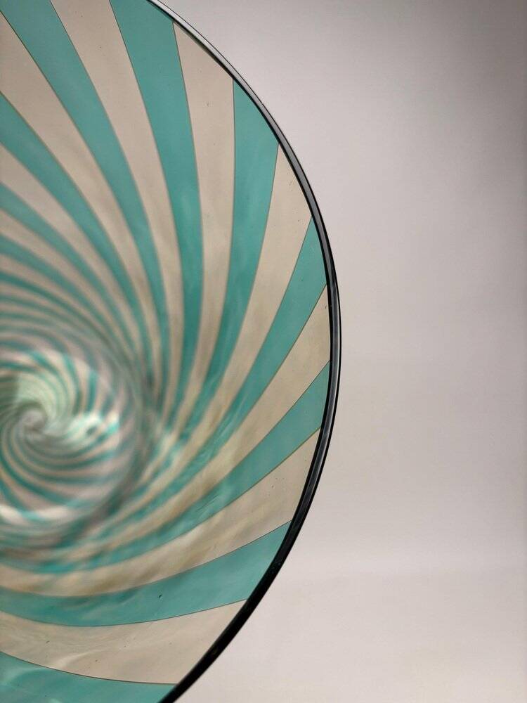 Murano Glass Vase by VeArt for Venini, Italy, 1982