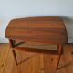 Danish Modern lamp table of solid teak by Hvidt & Mølgaard, Denmark 1950s