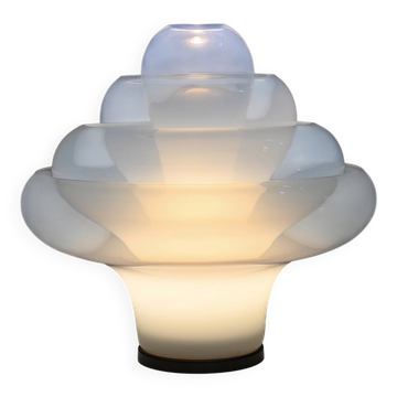 Lotus LT305 table lamp by Carlo Nason for Mazzega, 1960s