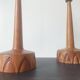 Pair of Teak lamps from Tranås Stilarmatur, Sweden, 1960s