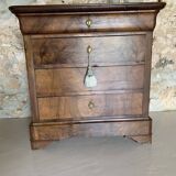 Commode Louis Philip ronce de noyer