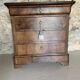 Louis Philip burr walnut chest of drawers