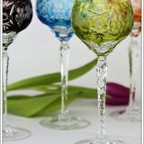 Series 6 of the Rhine wine glass or Roemer Nachtmann Crystal model Traube