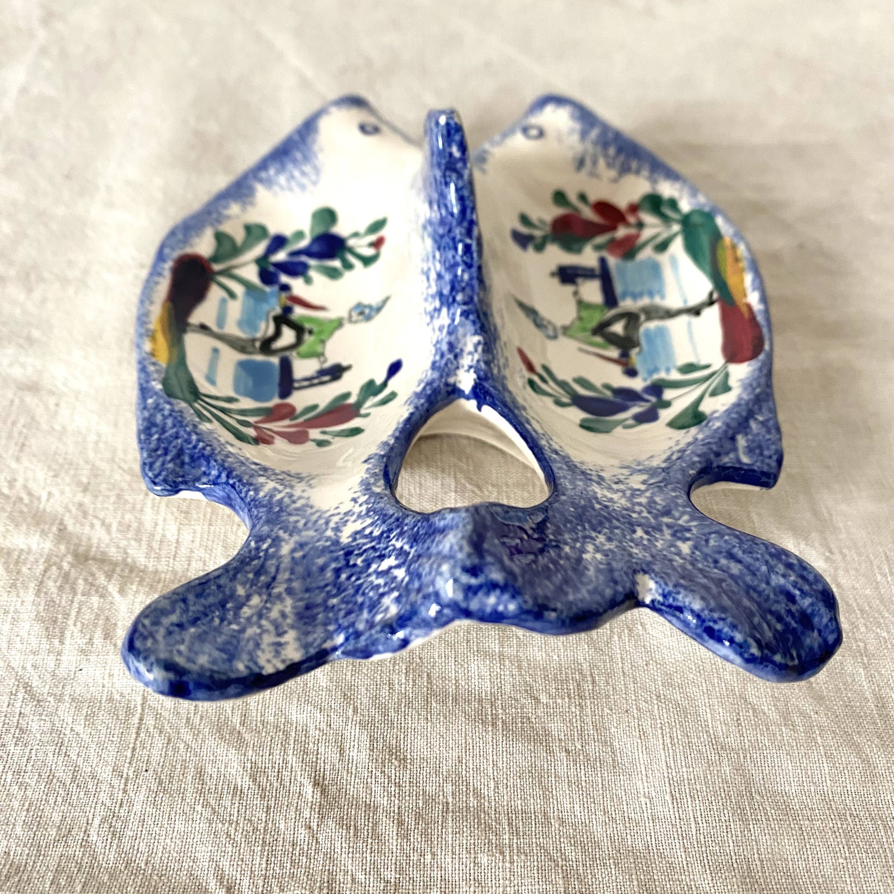 Fish salt and pepper shaker MBFA Pornic