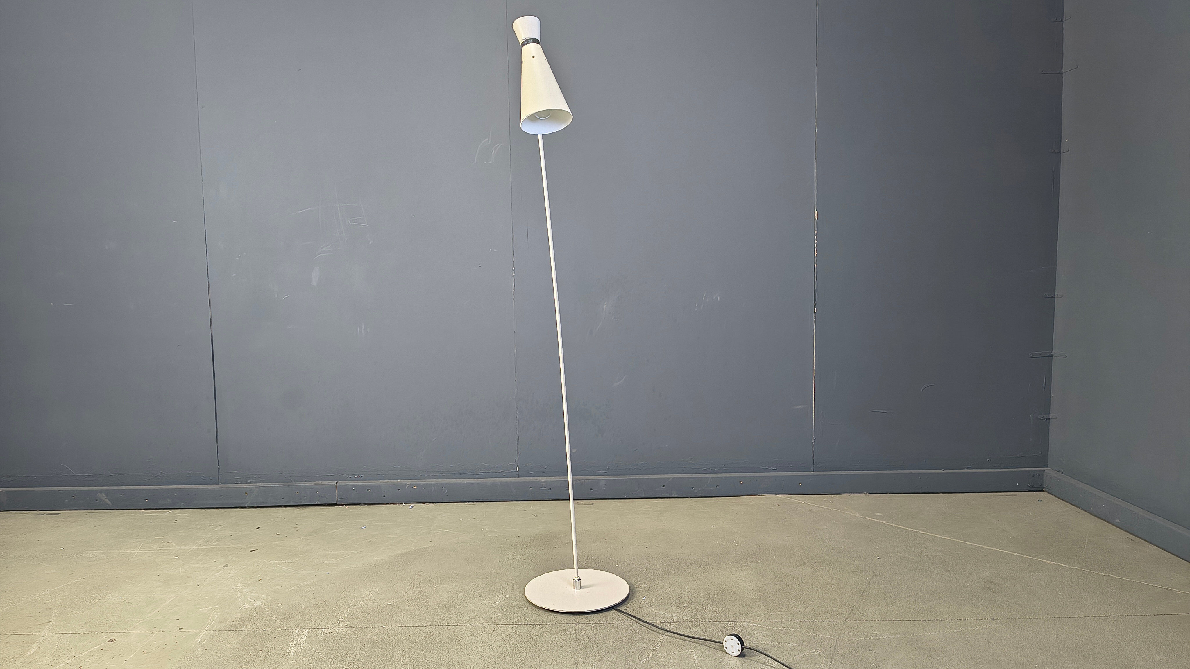 Vintage articulated Diabolo floor lamp, 1970s