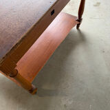 Old work table / draper from a wooden haberdashery.