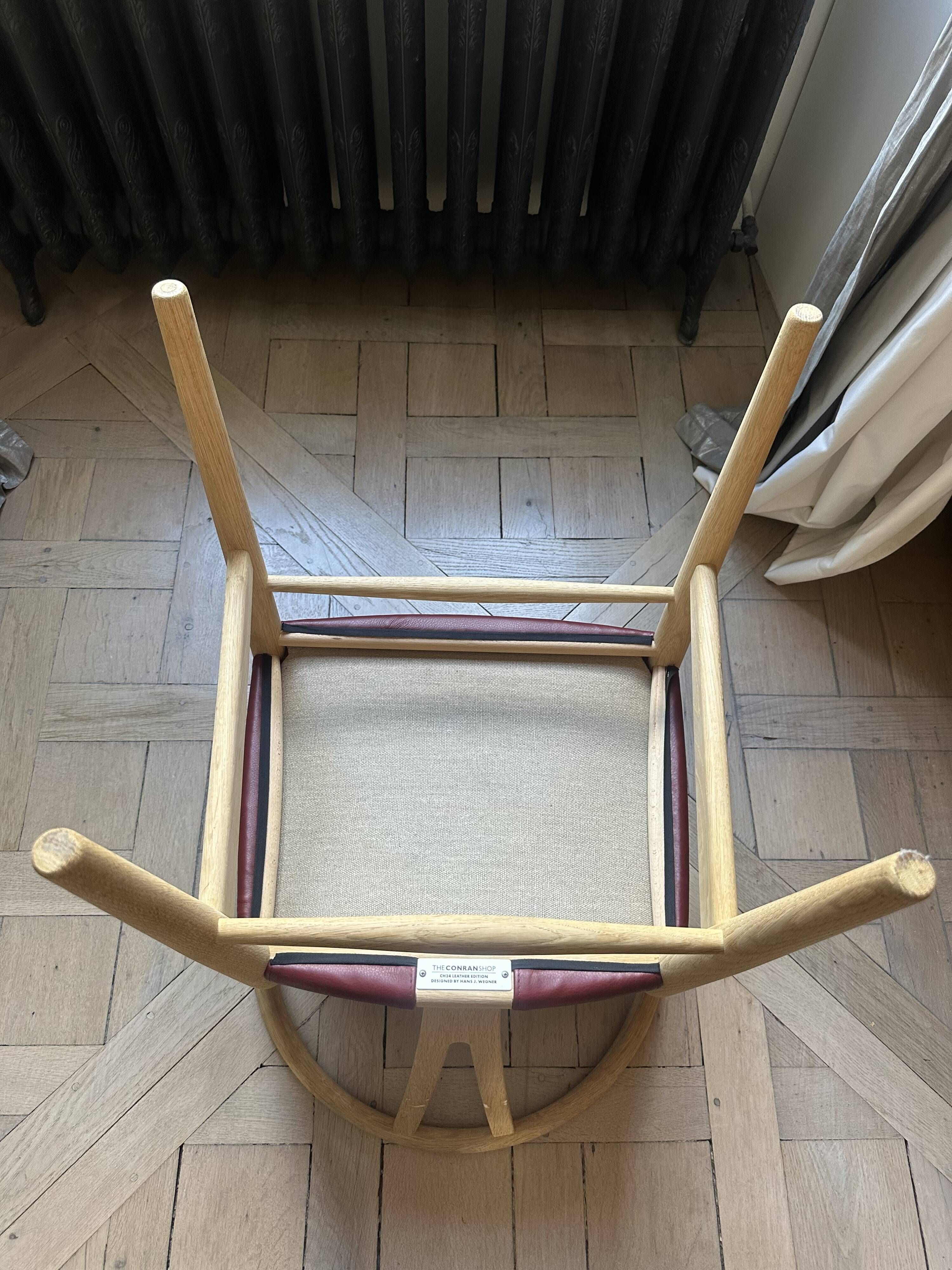 CH24 Wishbone Chair by Hans J. Wegner by Carl Hansen & Søn