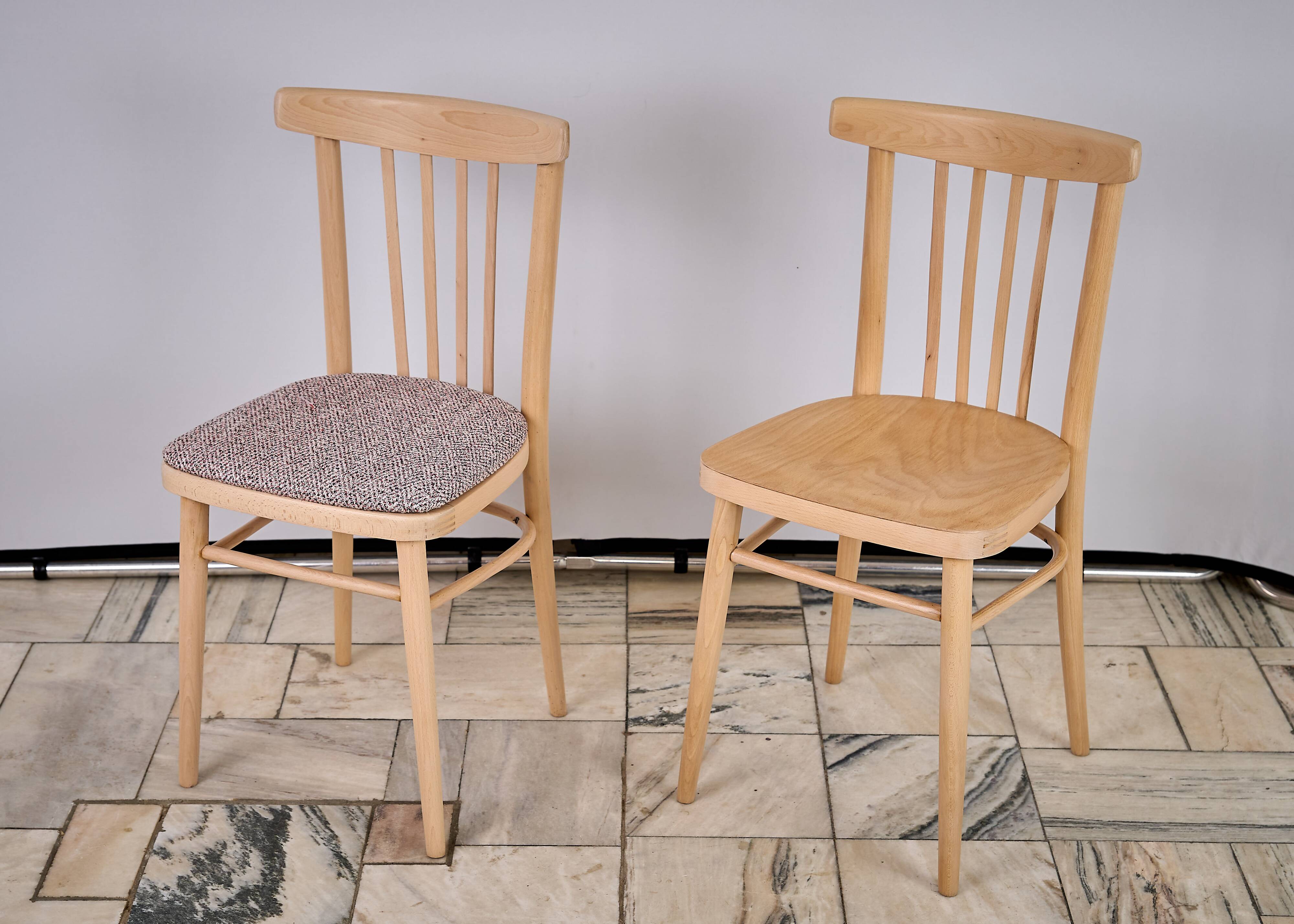 Pair of TON chairs, Czechoslovakia, 1960s, VINTAGE