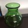 Vintage glass paste vase