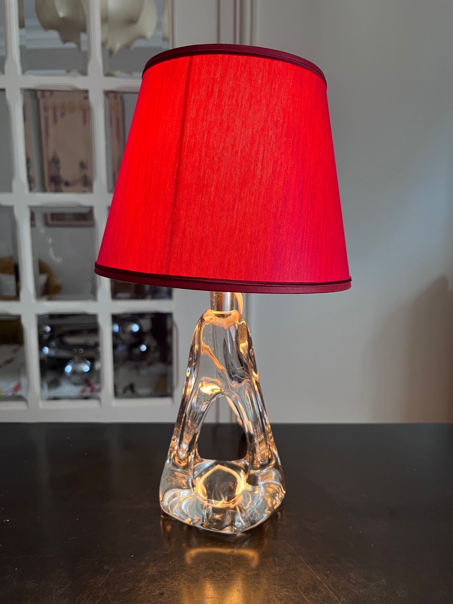 Crystal lamp from the 50s