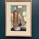 Original Swedish Oil on Canvas – “Still Life” by Harry Holmberg – Signed – Dated 1956 – Vintage & Framed – 47 × 34.5 cm (18.5" × 13.6")