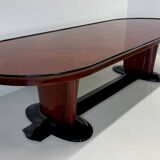 Italian Art Deco Dining and Conference Table, 1940s