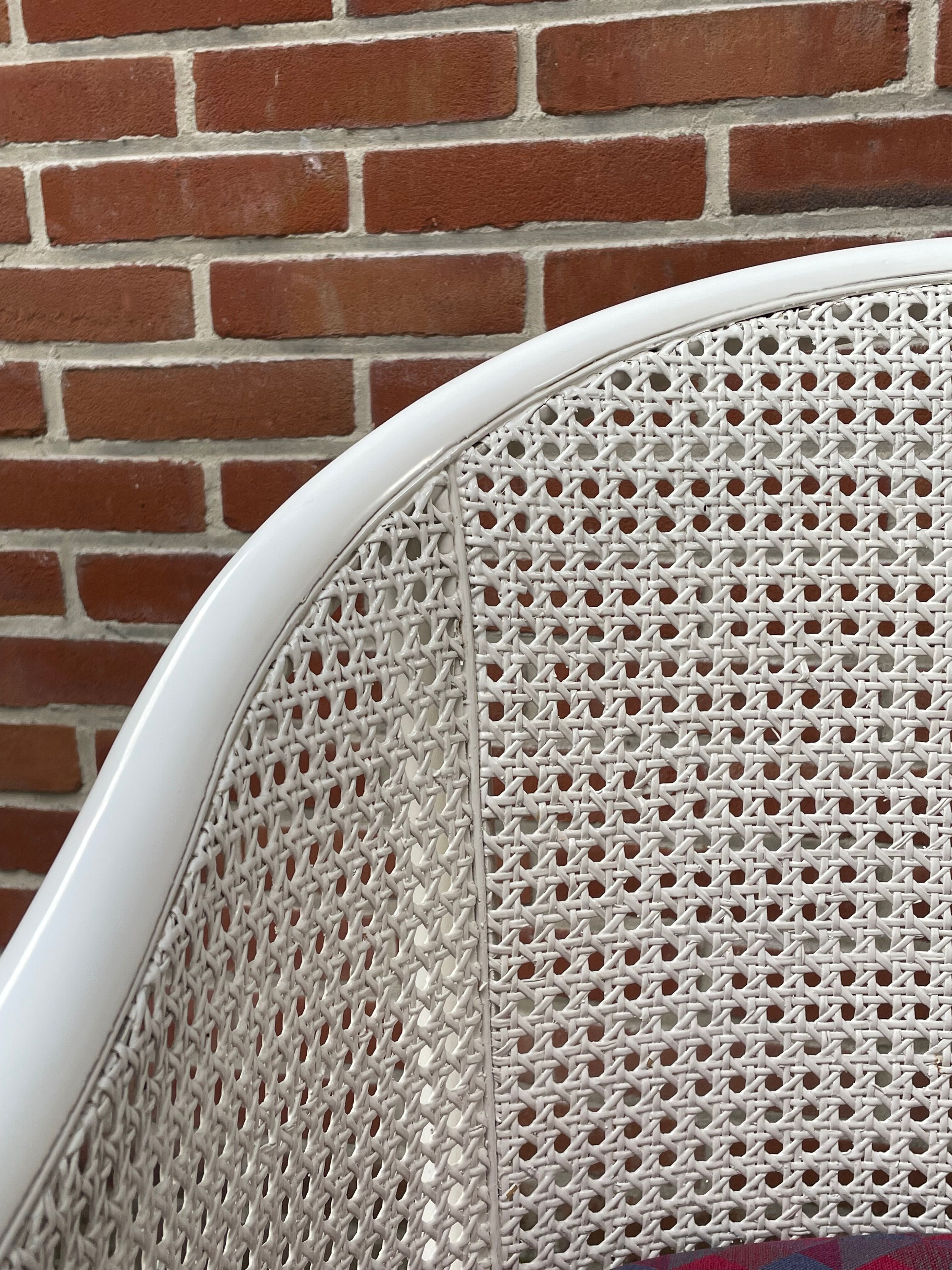 Vintage cane armchair 80