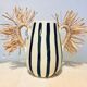 Hand-painted ceramic vase
