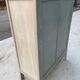 Renovated Parisian sideboard in raw solid wood 72cm