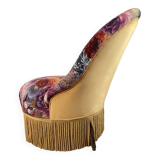 Humpback fireside chair