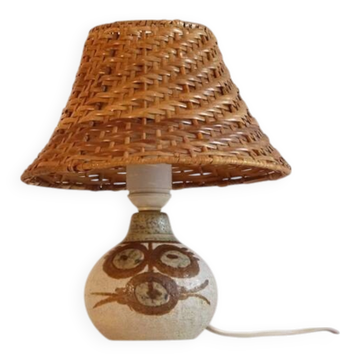 Lampe danoise en ceramique de Soholm