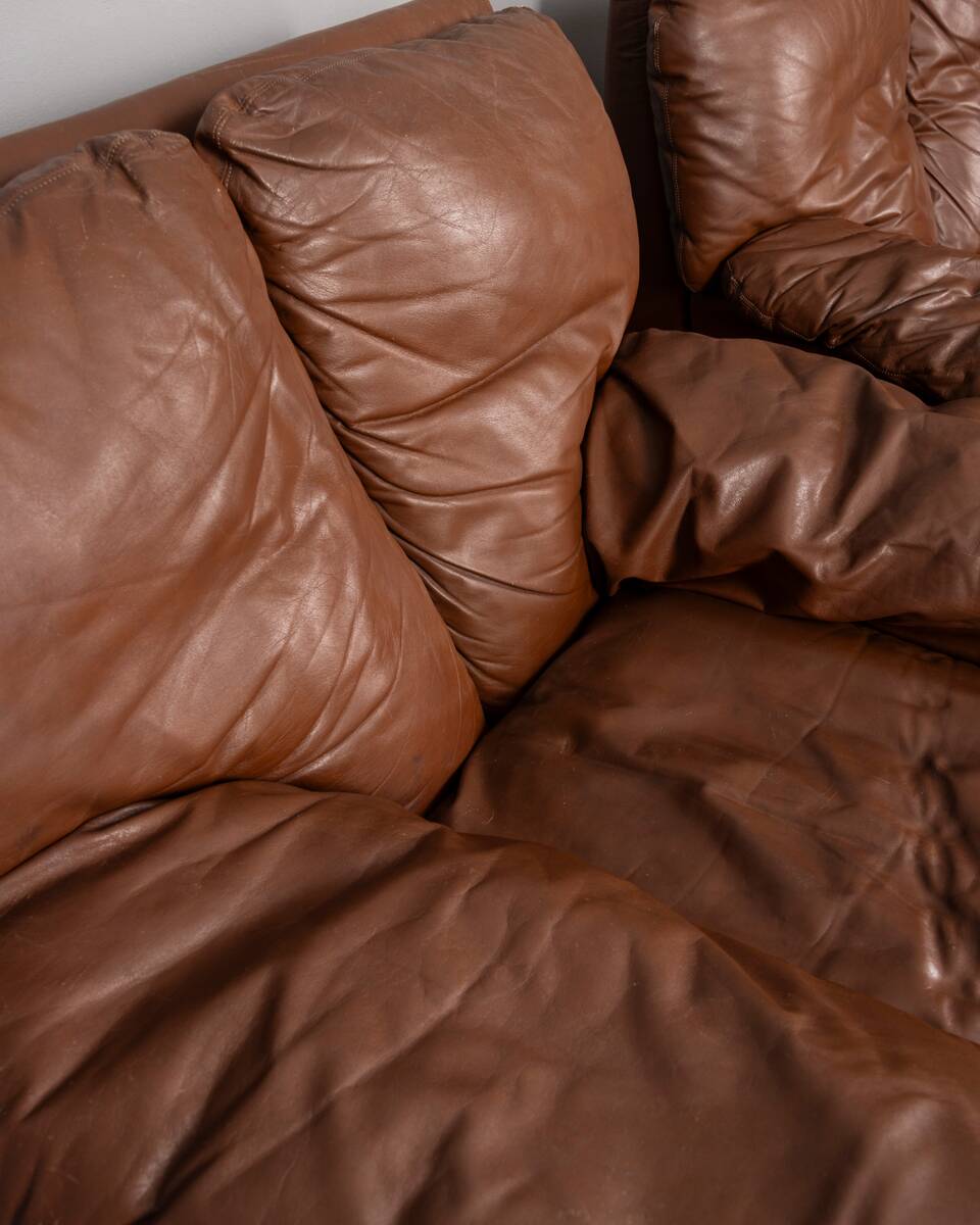 Paire de fauteuils années 1970 mod. bonheur design ammannati & vitelli pour brunati