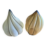 2 abats-jour Pozzo Murano