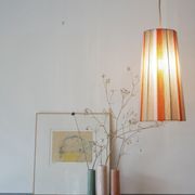 Garance model pendant lamp - hand-woven lamps - Unique woven yarn shade - t pendant lamp