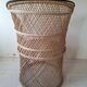 Chaise en rotin vintage