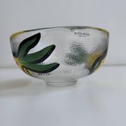 Bowl Kosta Boda by Ulrica Hydman Vallien – hand-painted glass 15 cm